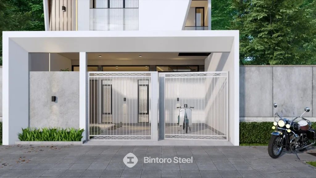 PAGAR SWING STAINLESS - 06 BESI TEMPA